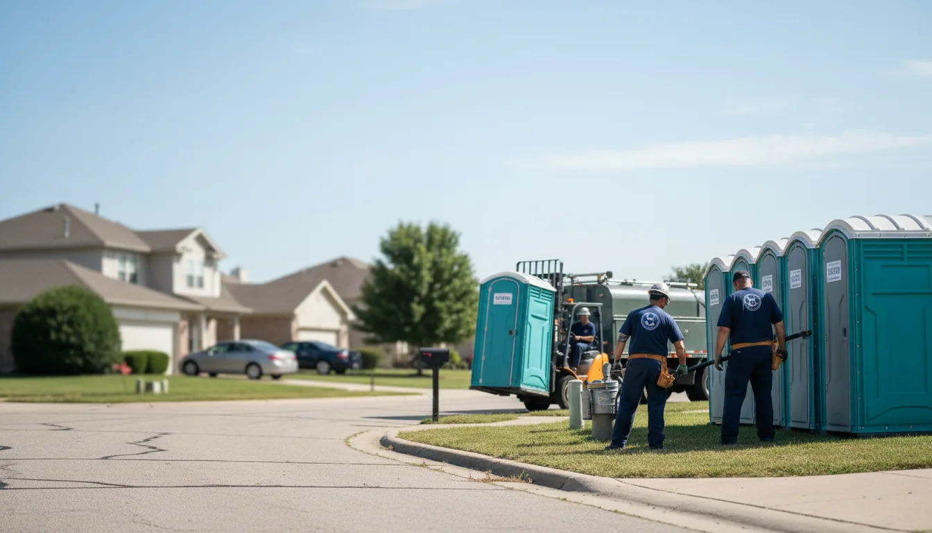 Porta Potty Rental in Dunmore, WV near me